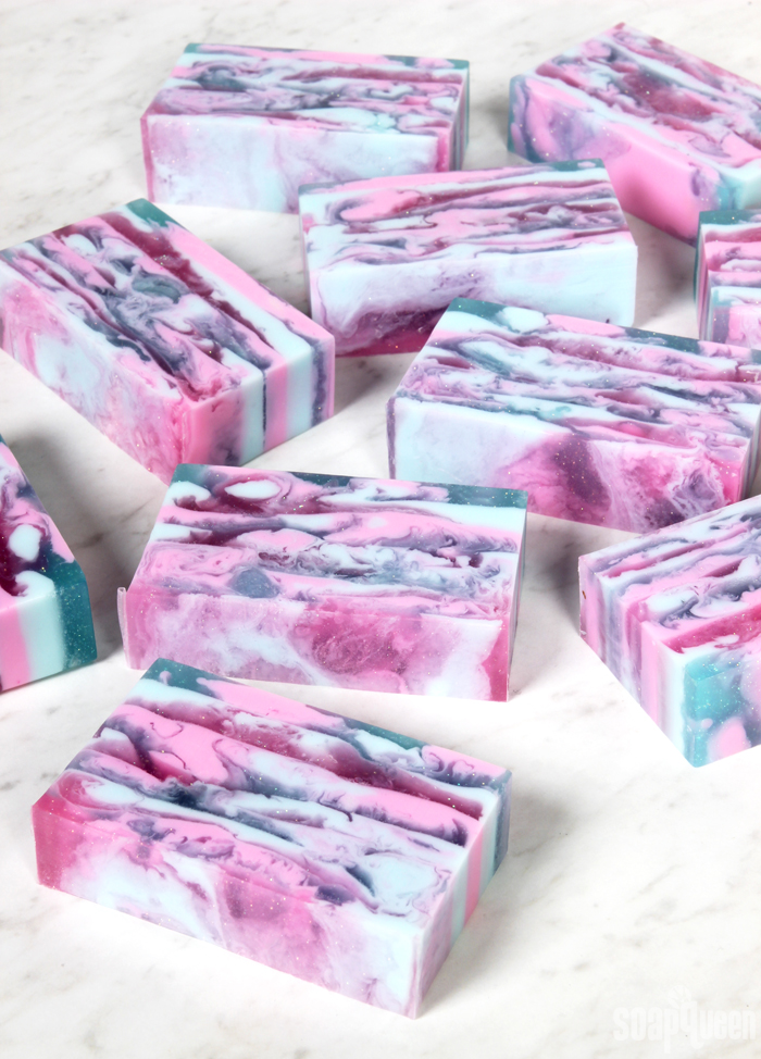 Cosmic Cotton Candy Soap Tutorial