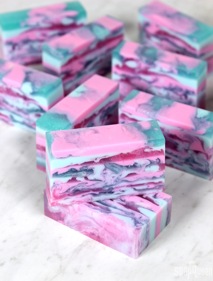 Cosmic Cotton Candy Soap Tutorial