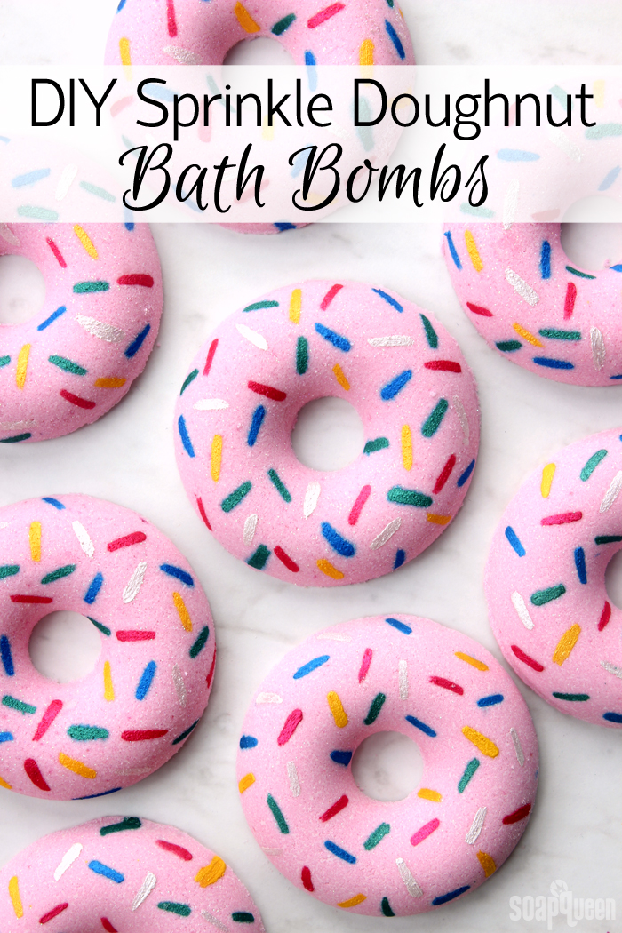 Raspberry Donut Bath Bomb Kit