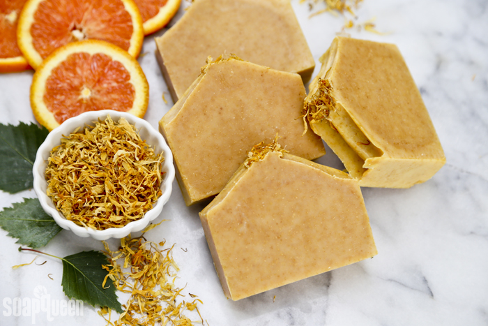 Natural Orange Cold Process Soap Tutorial