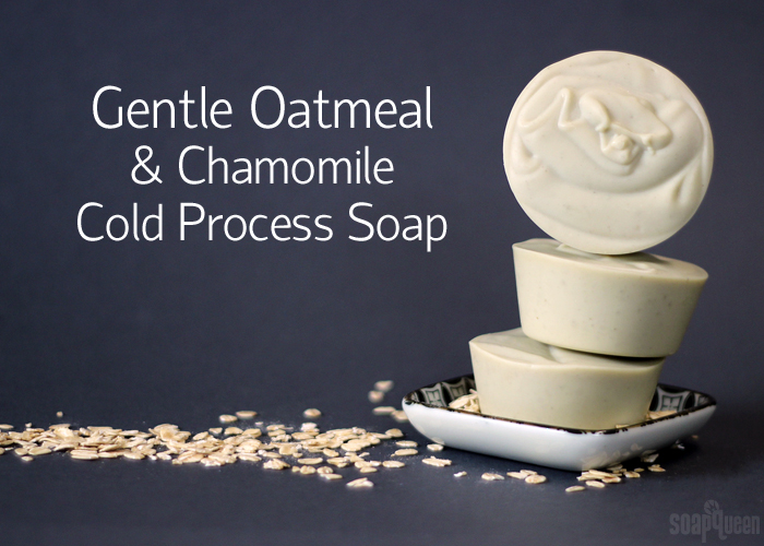 Gentle Oatmeal & Chamomile Cold Process Soap