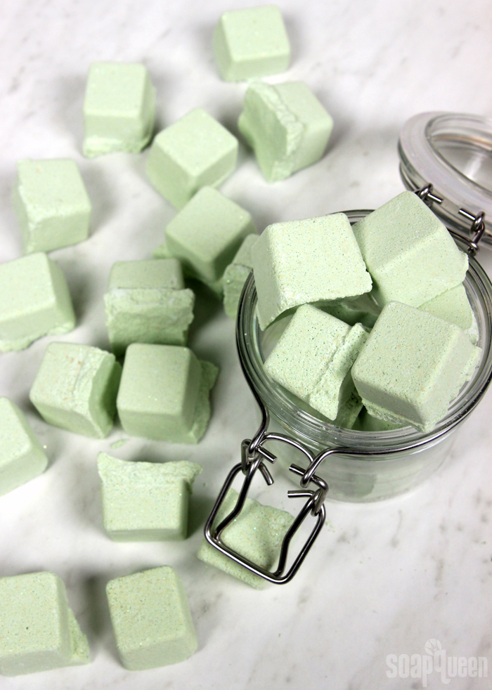 Mini Key Lime Bath Bombs