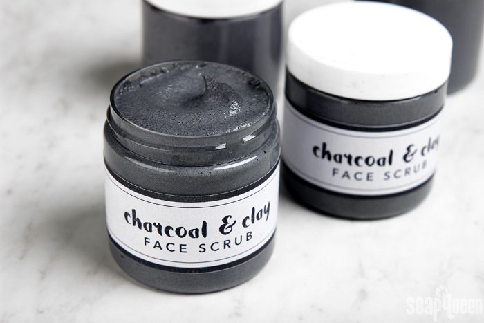 Cleansing Charcoal Facial Scrub DIY