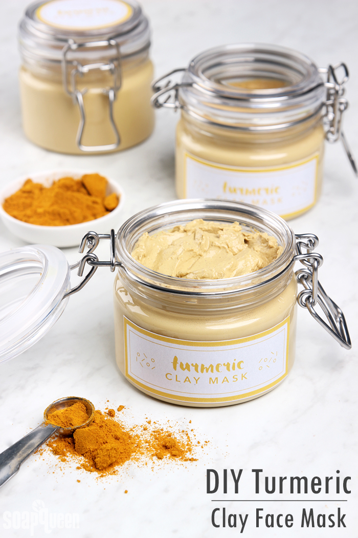 Turmeric ginger face mask