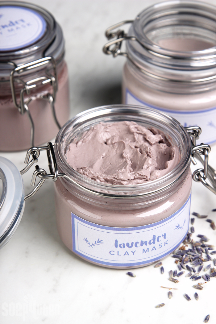 DIY Lavender Clay Face Mask