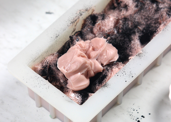 Rose Clay & Charcoal Soap Tutorial