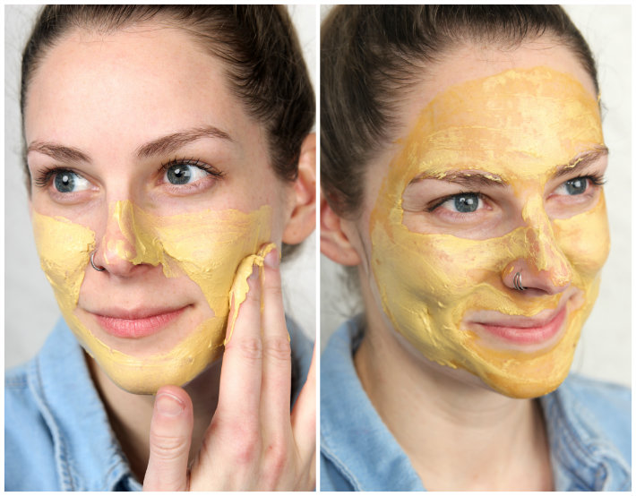 DIY Tumeric Clay Face Mask