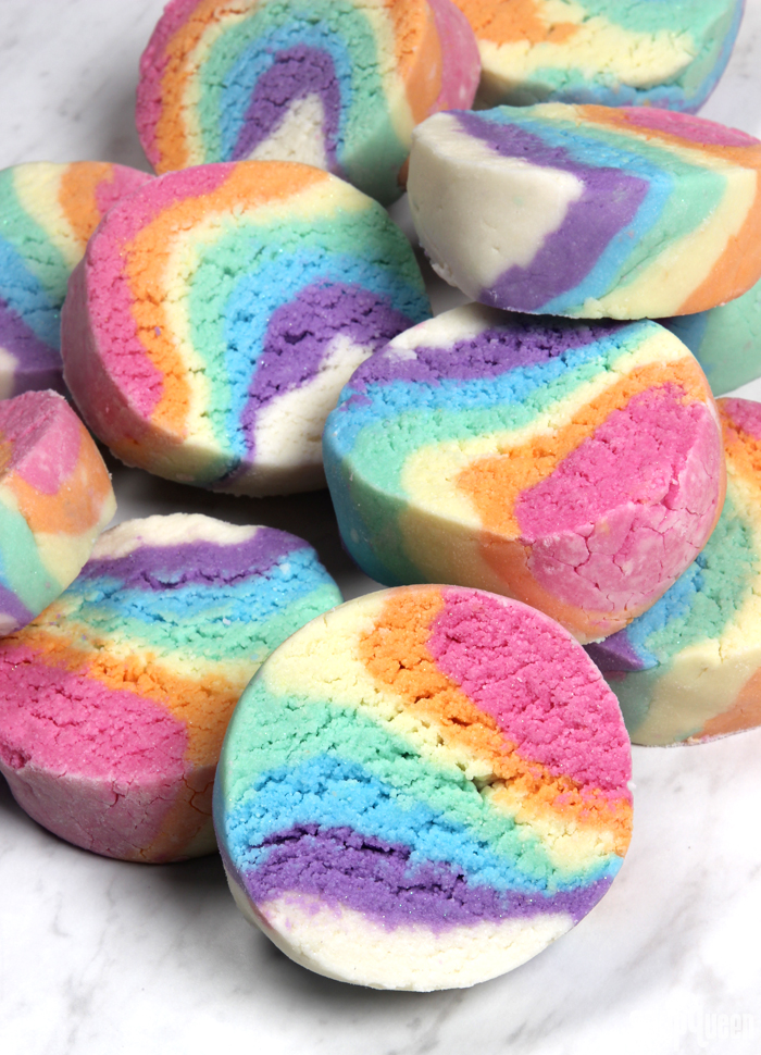 DIY Rainbow Bath Bars