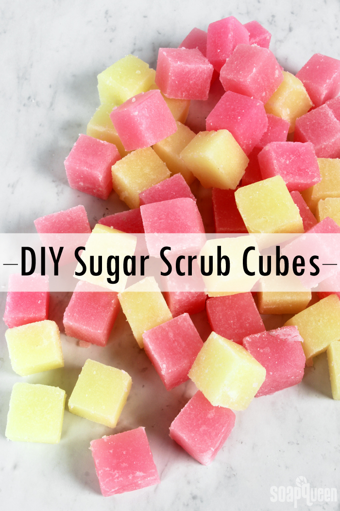 DIY Sugar Scrub Cubes