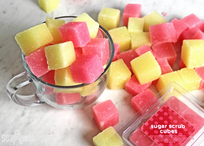 DIY Sugar Scrub Cubes