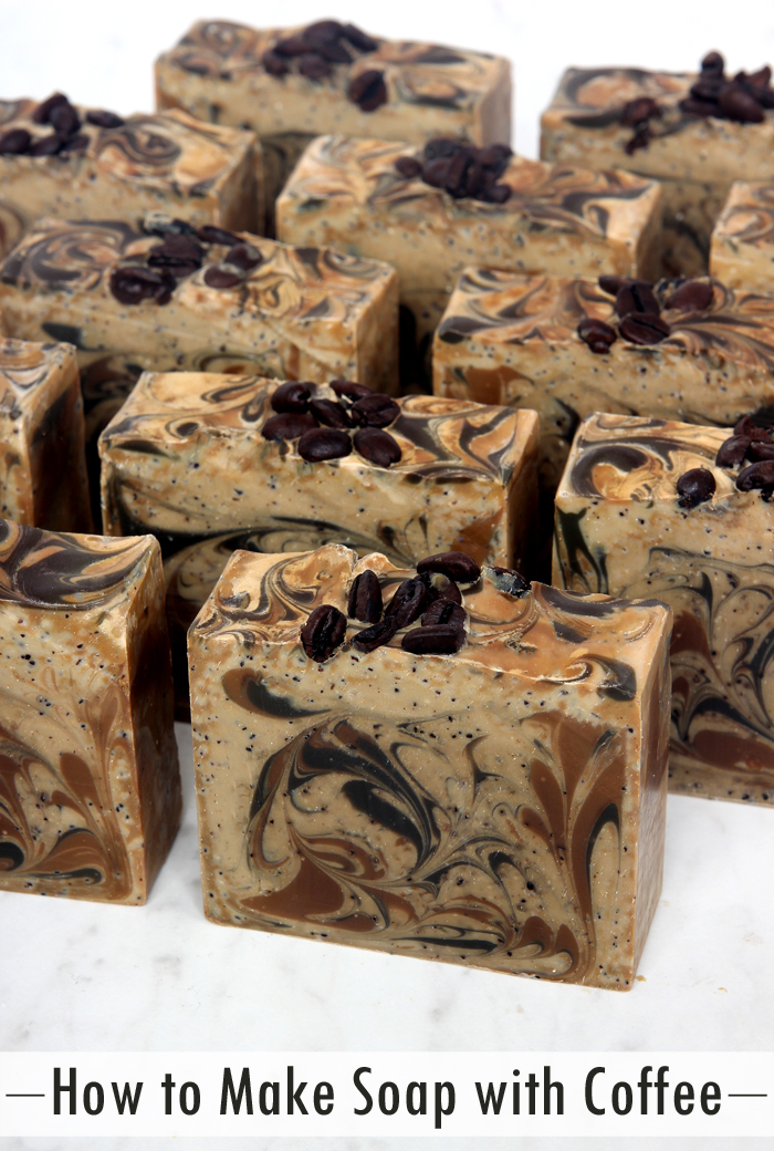 Eight-minute Melt & Pour holiday coffee soap – Coffee with the Queen