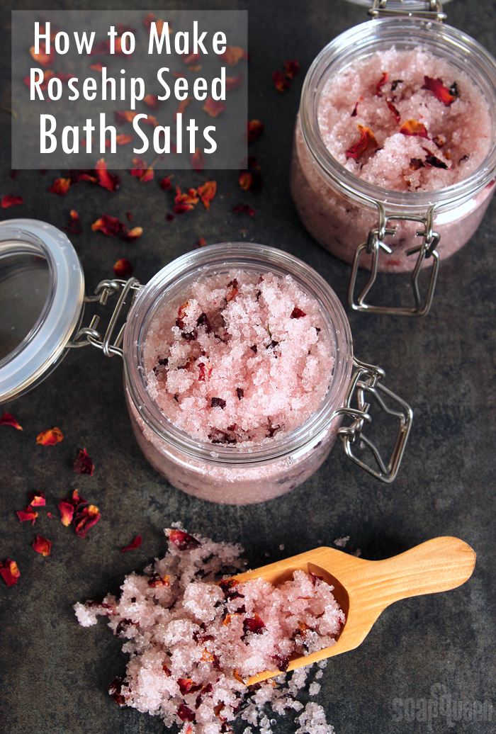 How to Make Rosehip Seed Bath Salts