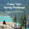 7-day _Lite_ Spring Challenge