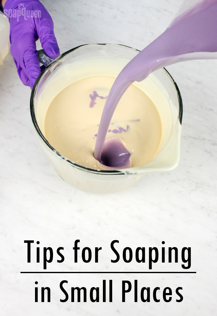 Tips for Soaping in Small Spaces