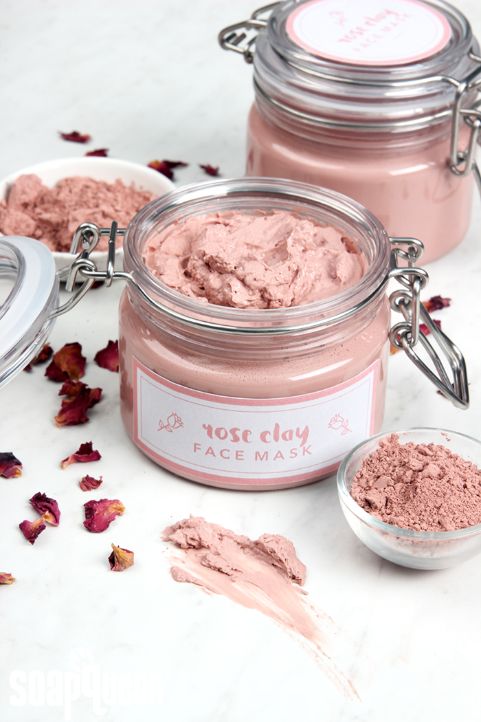 Rose water face mask diy