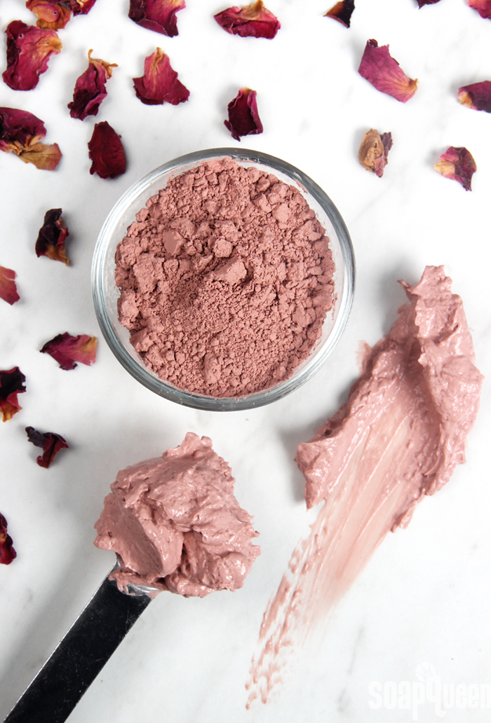 Rose Clay Face Mask DIY