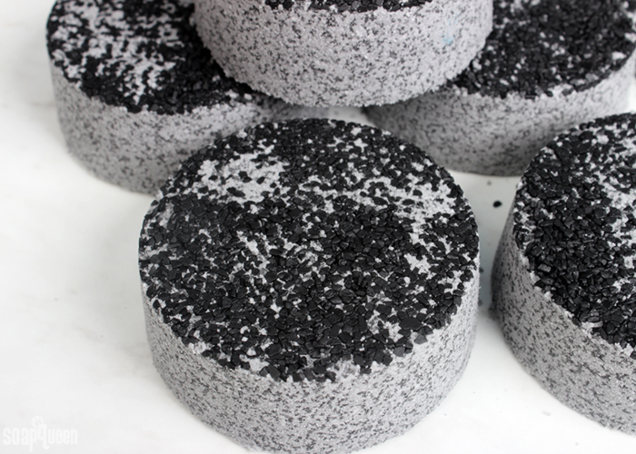 Black Salt Bath Bomb Tutorial