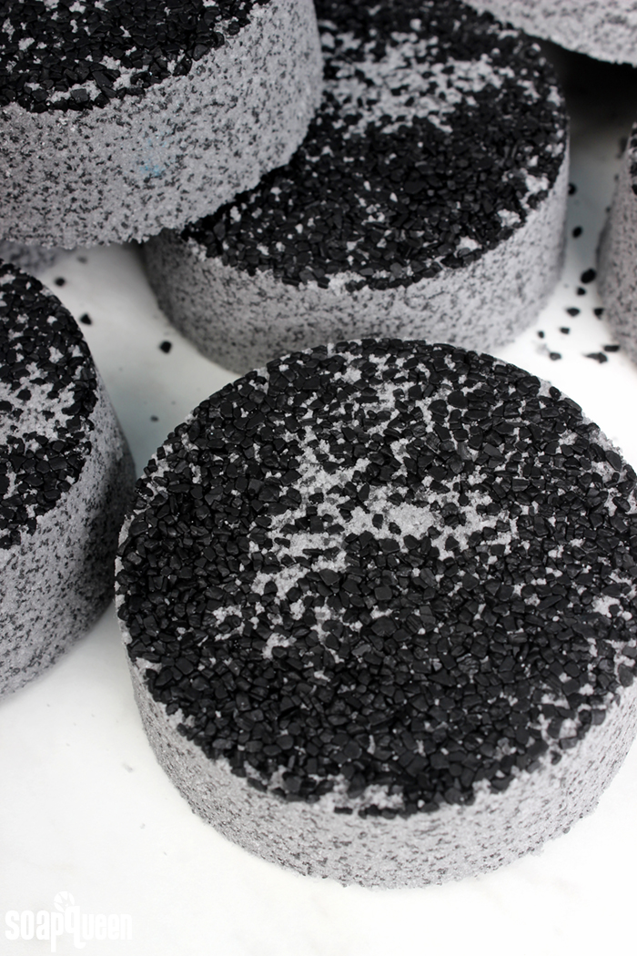 Black Salt Bath Bombs