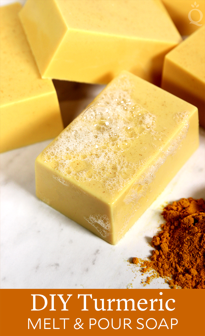 DIY Turmeric Melt & Pour Soap