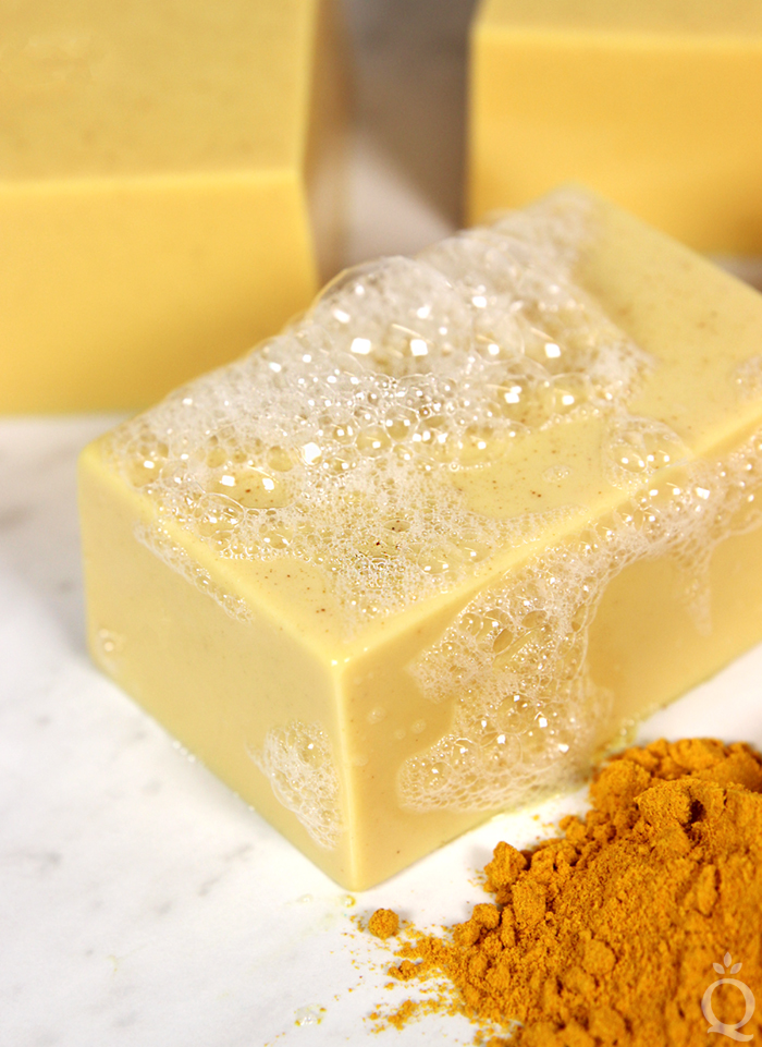 DIY Turmeric Melt & Pour Soap