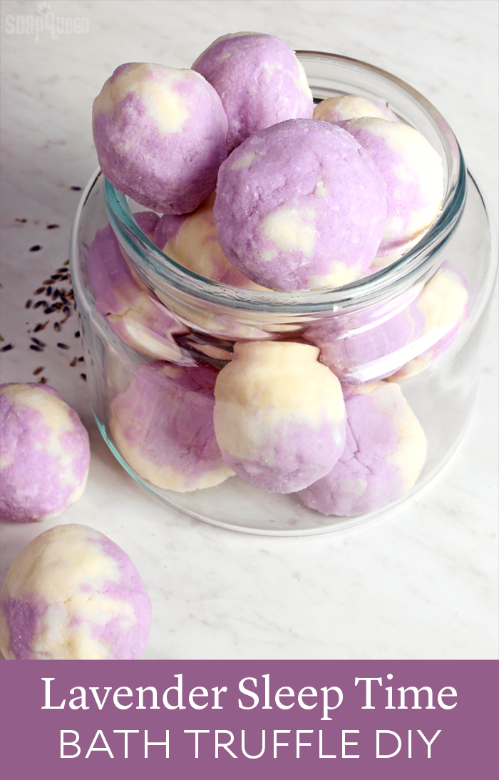 Lavender Sleep Time Bath Truffle DIY