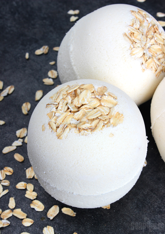 Oatmeal Bath Bombs DIY