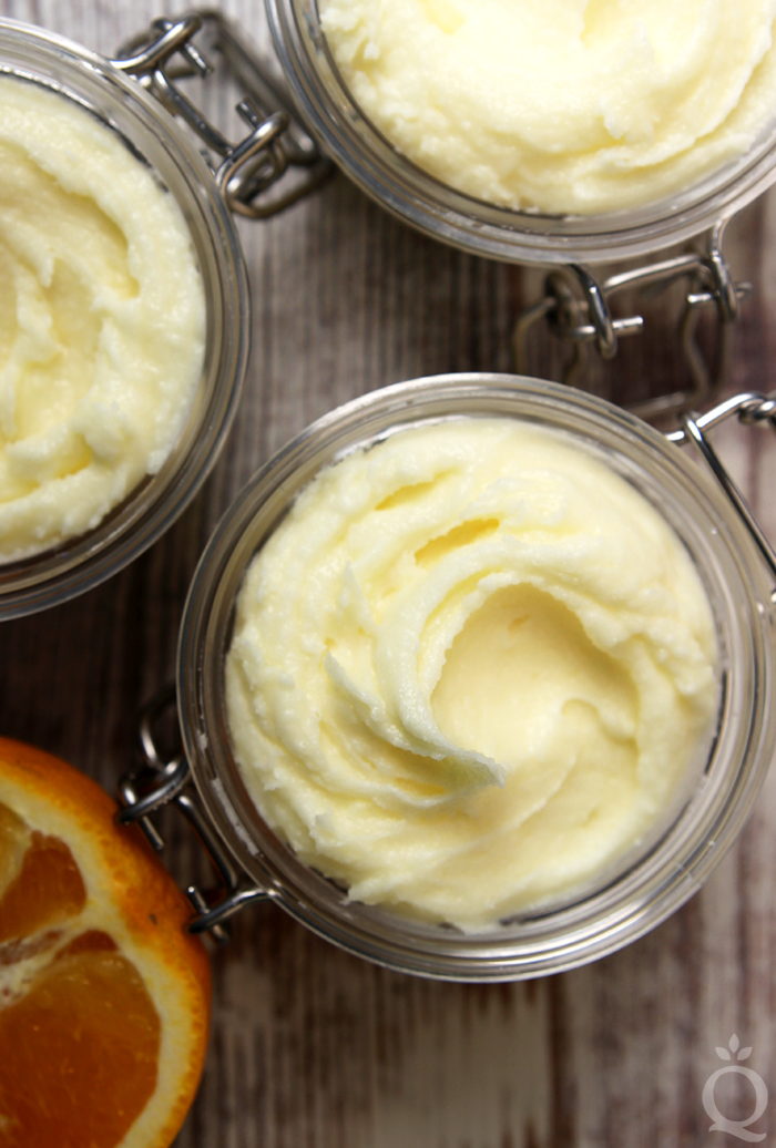 Orange Butter Body Scrub DIY