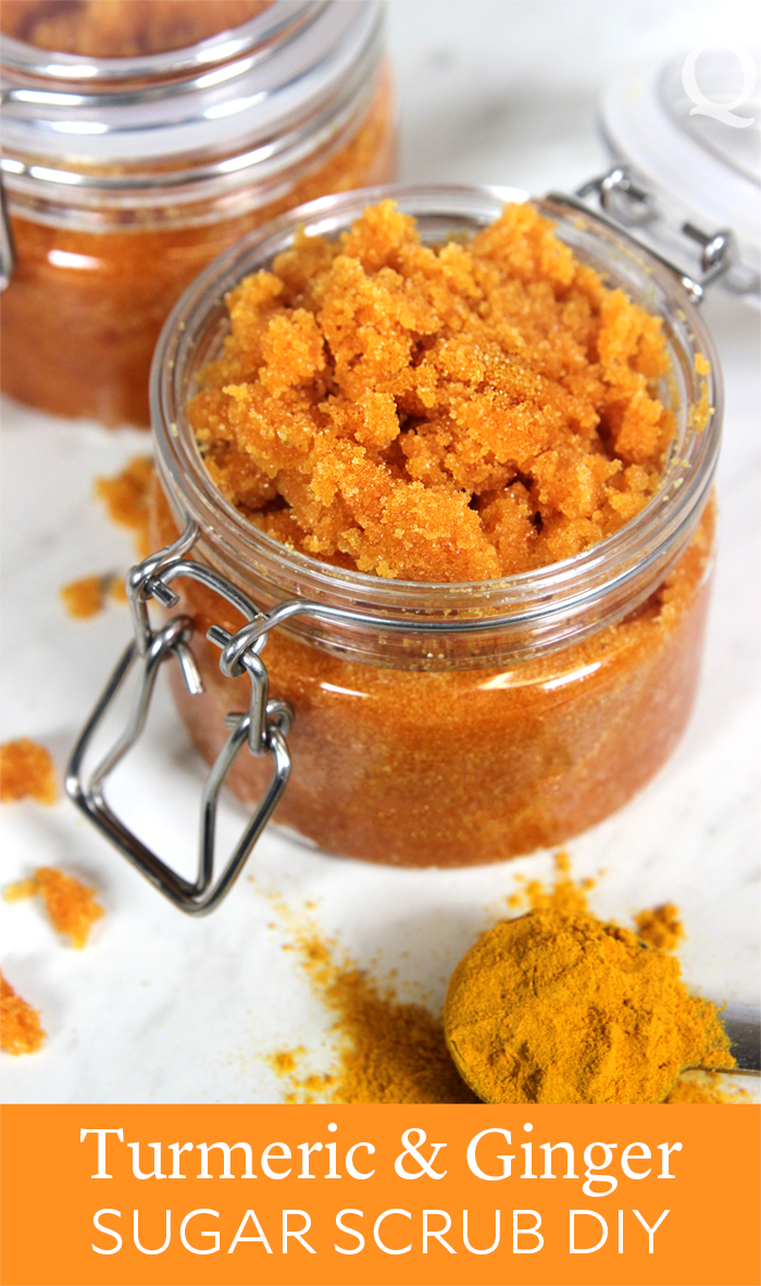 DIY Turmeric & Ginger Body Scrub