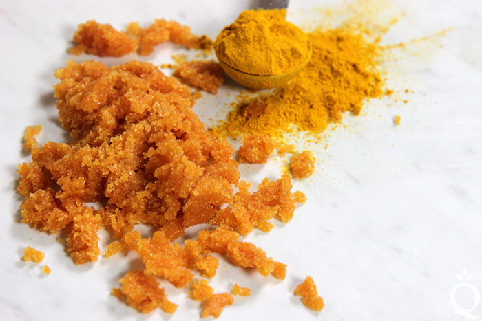 DIY Turmeric & Ginger Body Scrub