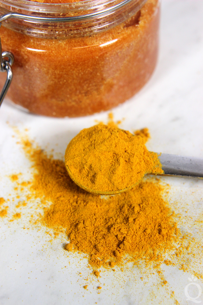 DIY Turmeric & Ginger Body Scrub