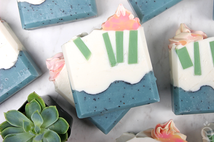 Cactus Flower Cold Process Soap DIY