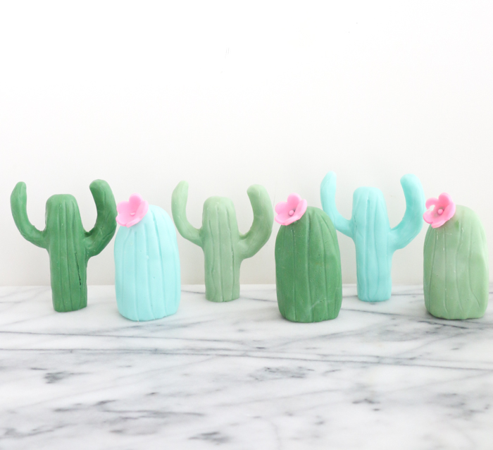 DIY Melt & Pour Cactus Soap