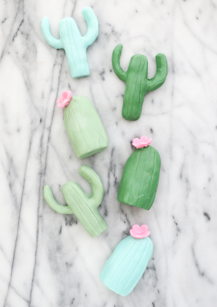 DIY Melt & Pour Cactus Soap