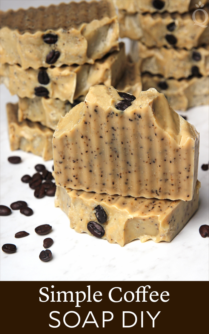 Simple Coffee Soap DIY