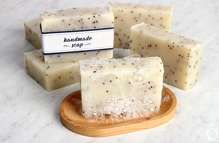 Make Your Own Exfoliating Soap Bars - A Beautiful Mess