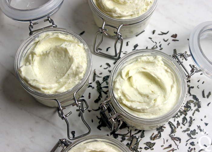 DIY Matcha Green Tea Body Butter