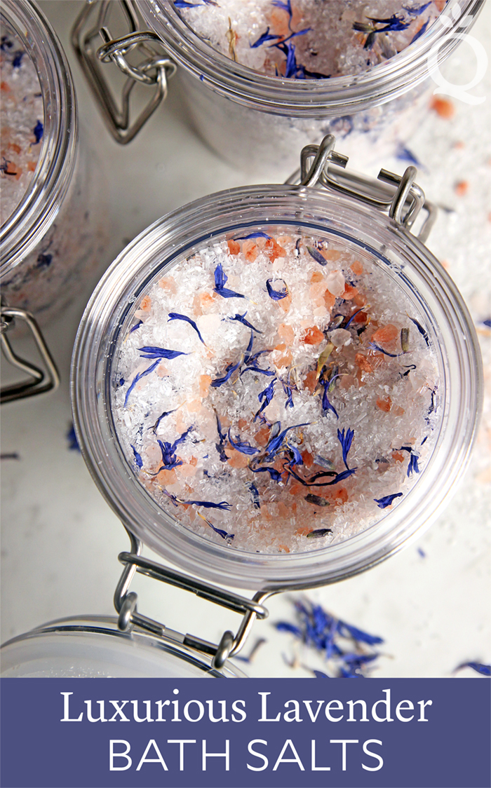 Lavender Bath Salts Tutorial