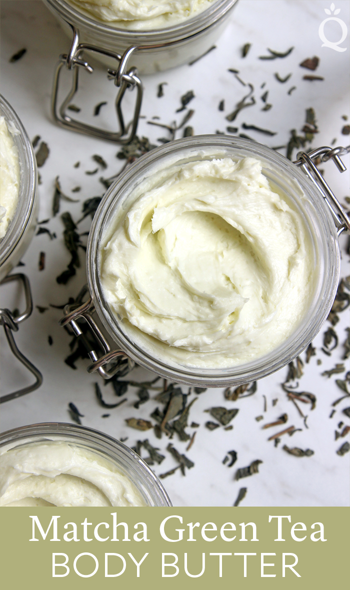 DIY Matcha Green Tea Body Butter