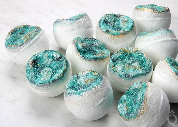 Crystal Bath Bomb How to