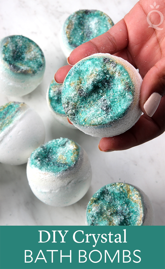 Crystal Bath Bomb Tutorial