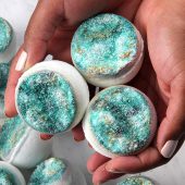 DIY Crystal Bath Bombs