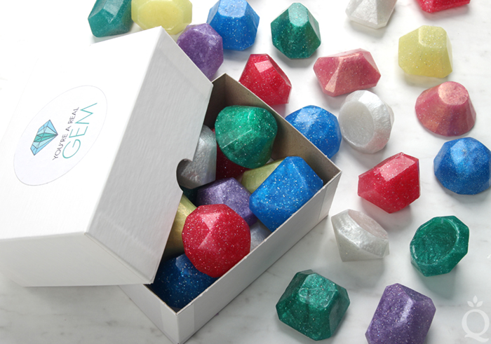 Gem Soap Gift Set DIY