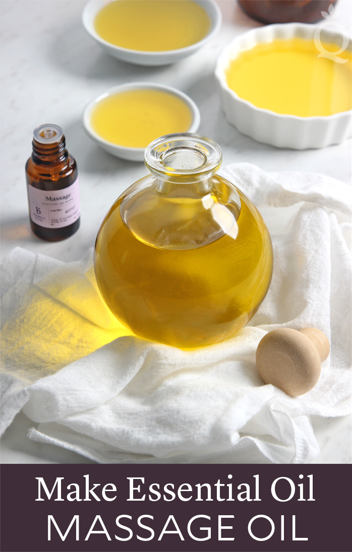 Make Essential Oil Massage Oil