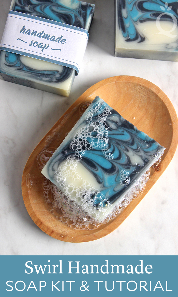 Swirl Handmade Soap Kit & Tutorial