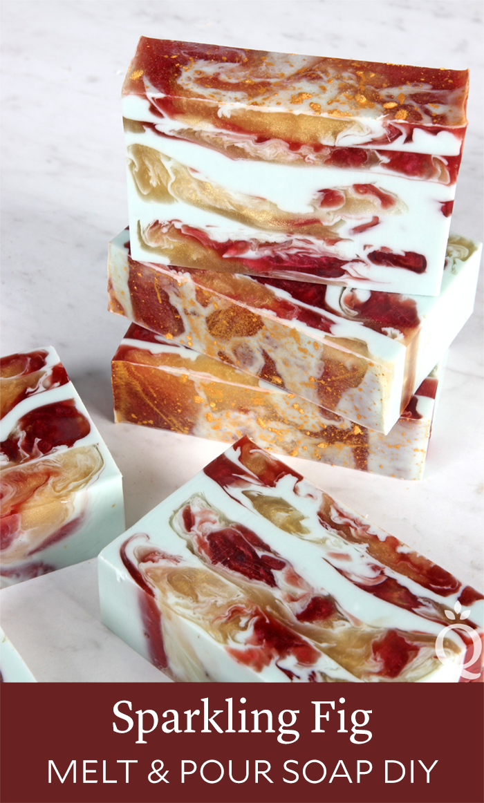 Sparkling Fig Melt and Pour Soap DIY