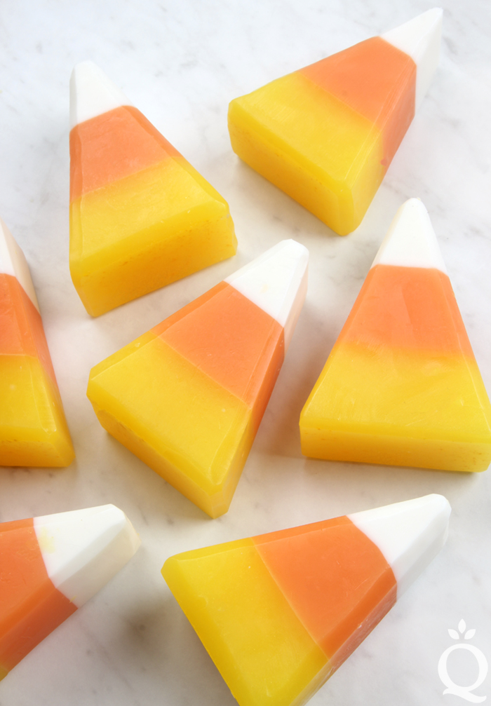 Candy Corn Soap DIY