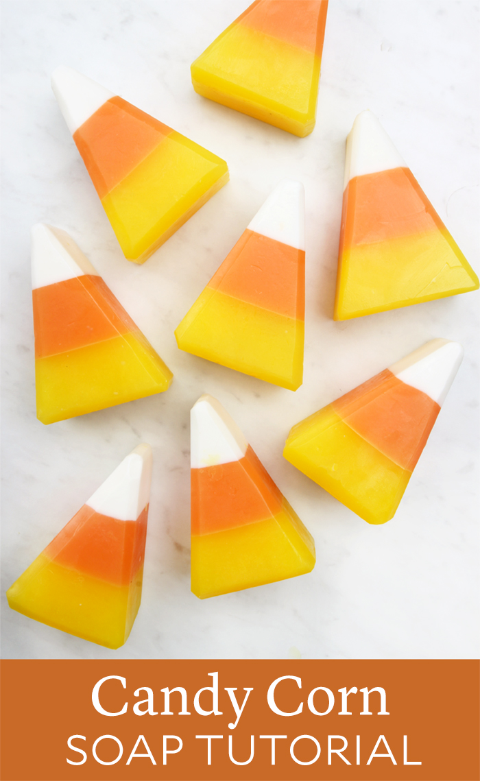 Candy Corn Soap Tutorial