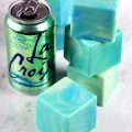 Lime La Croix Soap Tutorial