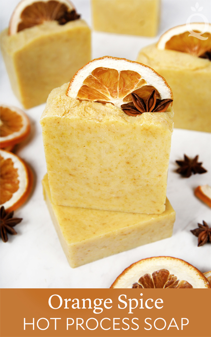 Orange Spice Hot Process Soap Tutorial