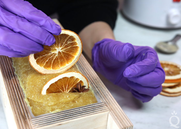 Orange Peel Soap Recipe With Dried Orange Slices